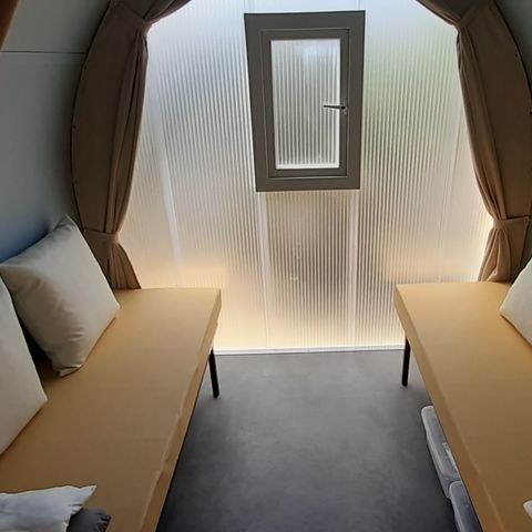 Zelt 4 Personen - Coco Sweet 16m² - 2 Schlafzimmer - ohne Sanitäranlagen 4 pers