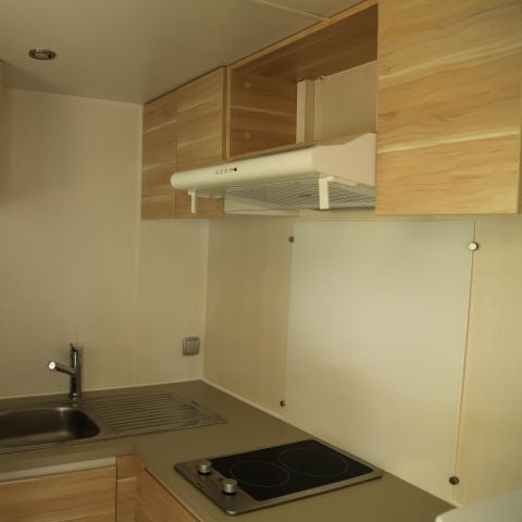 Mobile home 2 persons - Comfort Mobile-home 18m² - 1 Bedroom + TV + Air conditioning 2 pers