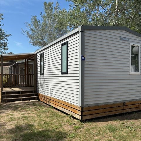 Mobile home 4 persons - Comfort mobile home 24m² - 2 bedrooms - TV + air conditioning 4 people