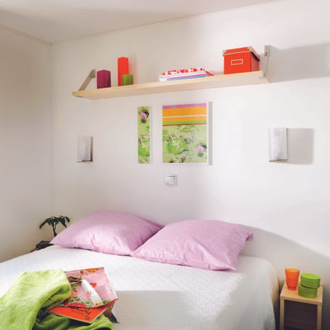 Mobilheim 6 Personen -  Mobilheim Confort 28m² - 3 Schlafzimmer + TV + Klimaanlage 6 Pers.