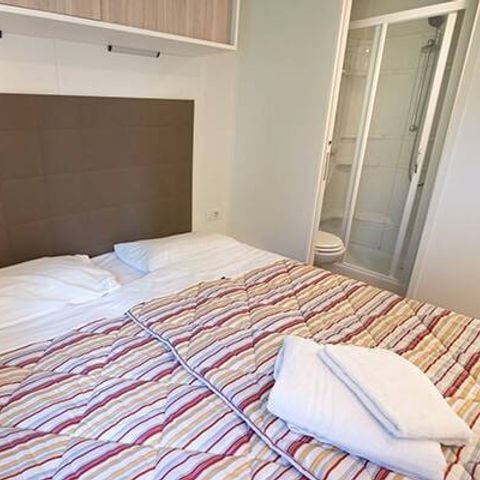 Mobilhome 6 personas - Mobil-home | Confort | 2 Dormitorios | 4/6 Pers. | Terraza Individual | 1 Baño | Aire-con.