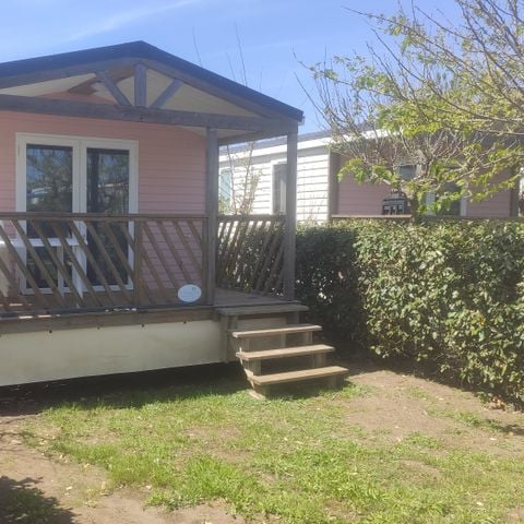 Stacaravan 6 personen - Huis TI - 30m² - 2 kamers