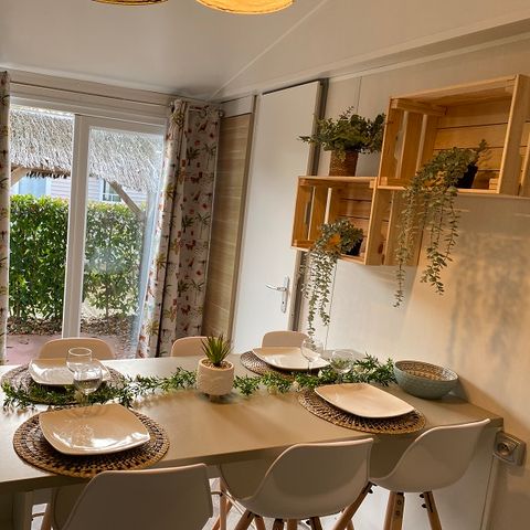 Stacaravan 6 personen - TIKI HUT PRESTIGE