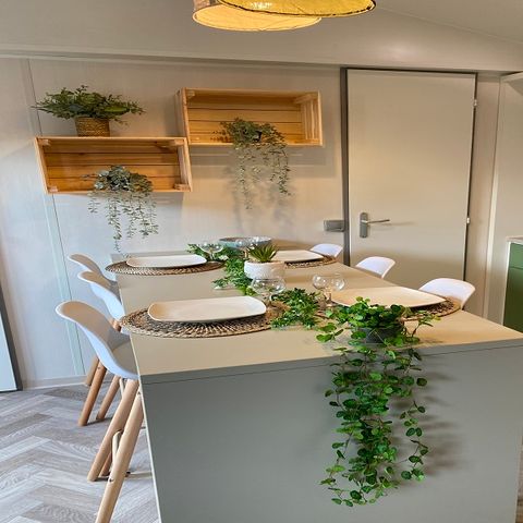 Stacaravan 6 personen - TIKI HUT PRESTIGE