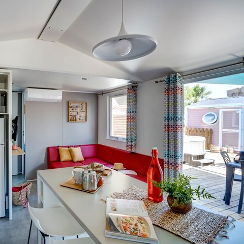 MOBILHOME 6 personas - COTTAGE CAÏCOS PREMIUM
