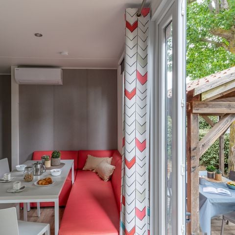 Stacaravan 6 personen - CURAÇAO Prestige 3 slaapkamers