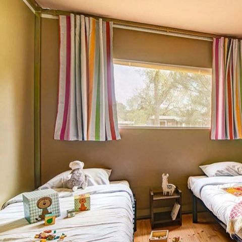 Bungalowzelt 4 personen - Insolite Essentiel 2 Schlafzimmer, Küche und Duschraum