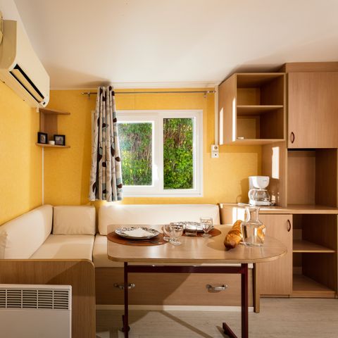 MOBILHOME 4 personnes - Mobil Home Esseentiel : 4personnes (2 chambres, climatisation)