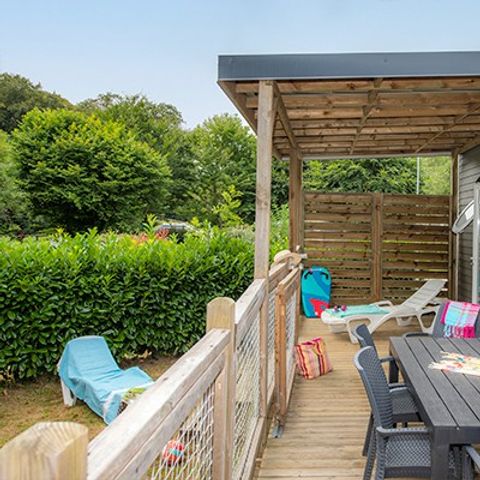 Mobile home 6 persons - Comfort XL | 3 Bedrooms | 6 Pers | Raised terrace | Air conditioning