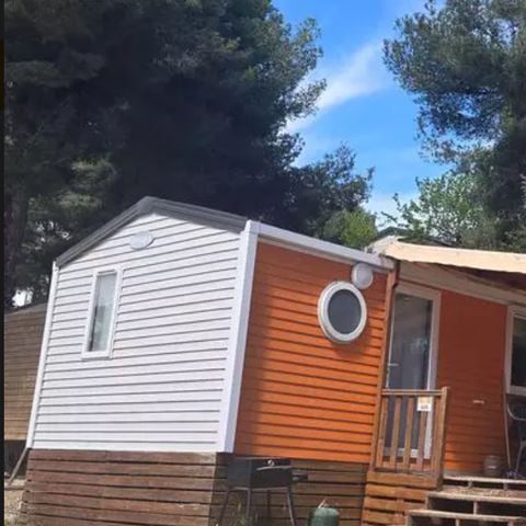 MOBILE HOME 6 people -  Comfort | 3 Bedrooms | 6 Pers | Raised terrace | Air conditioning | TV