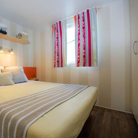MOBILHOME 6 personas - Confort | 3 Dormitorios | 6 Pers | Terraza elevada | Aire acondicionado | TV