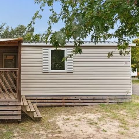 BUNGALOW 4 personnes - Mobil-home | Comfort | 2 Ch. | 4 Pers. | Terrasse simple | Clim.