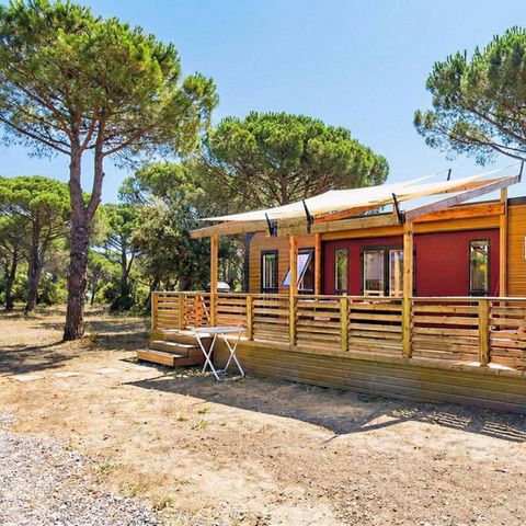 Mobile home 8 persons - Mobil-home | Ultimate | 3 Bedrooms | 6/8 Pers | Raised terrace | Air conditioning | TV