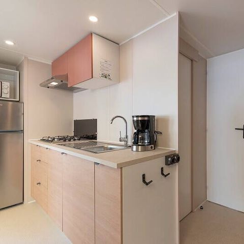 Mobile home 4 persons - Mobile-home | Comfort | 2 Bedrooms | 4 Pers. | Raised terrace | Air-con.