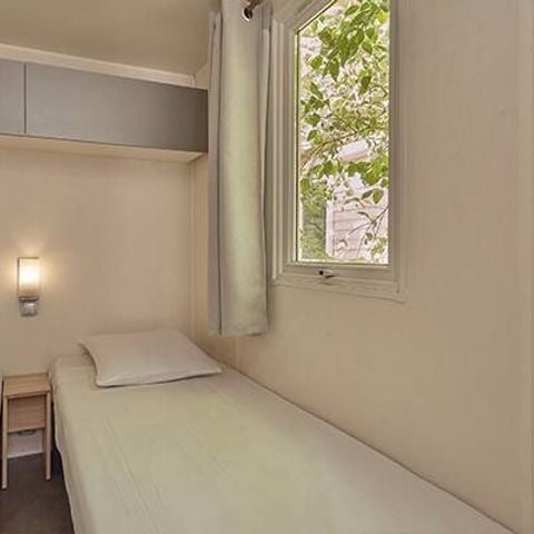 Mobilheim 6 Personen - Mobilheim | Classic | 3 Schlafz. | 6 Pers. | Erhöhte Terrasse | Klimaanlage | TV