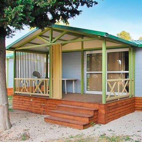 Chalet 6 personen - Chalet | Klassiek | 3 Slaapkamers | 6 Pers | Verhoogd terras | 1 badkamer | Airconditioning | TV