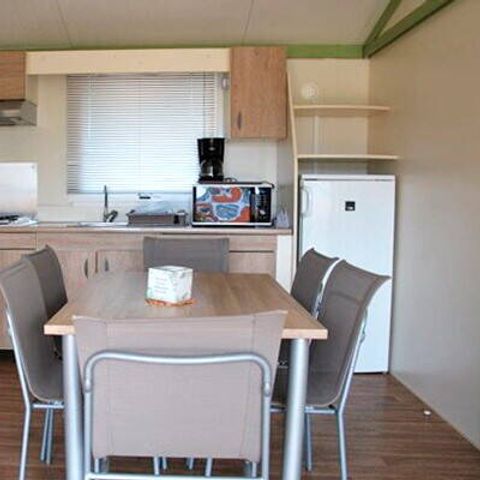 Chalet 6 Personen - Chalet | Classic | 3 Schlafz. | 6 Pers. | Höher gelegene Terrasse | 1 Bad | Klimaanlage | TV