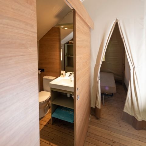 SISTEMAZION ATIPICHE 4 persone - Tenda Lodge CON servizi igienici