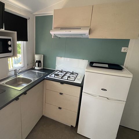 Stacaravan 4 personen - met 2 slaapkamers