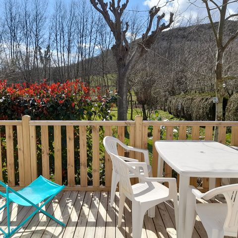 BUNGALOW 4 personnes - confort 2 chambres/2 salles d'eau/2wc