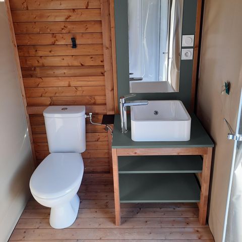 Pitch - Privileged pitch with individual sanitary facilities