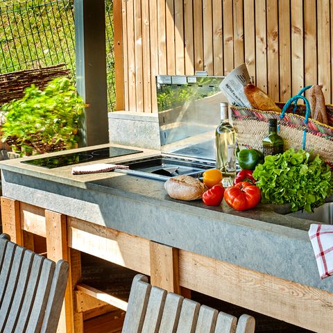 Mobile home 8 persons - Lodge Riviera 2 to 8 pers. air-conditioned Plancha