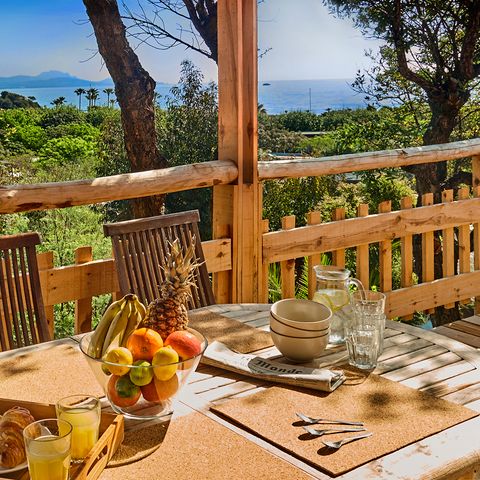 BUNGALOW 6 personnes - Lodge Luxe Vue Panoramique 2 à 6 pers. clim. Plancha