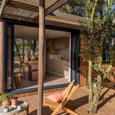 Mobile home 6 persons - Lodge Luxury Panoramic View 2 to 6 pers. air-conditioned Plancha