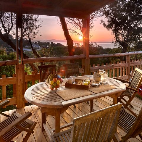 BUNGALOW 6 personnes - Lodge Luxe Vue Panoramique 2 à 6 pers. clim. Plancha