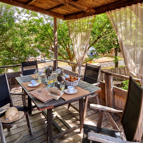 Mobile home 6 persons - Lodge 2 to 6 pers. air-conditioned Plancha