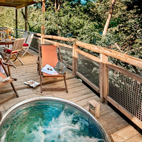 Mobile home 6 persons - Lodge 2 to 6 pers. Sea view air-conditioned Plancha