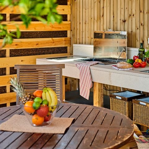 MOBILHOME 6 personas - Alojamiento de lujo en la Riviera con vistas panorámicas al mar