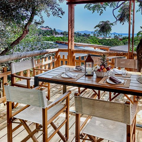 Mobile home 4 persons - Luxury sea view lodge
