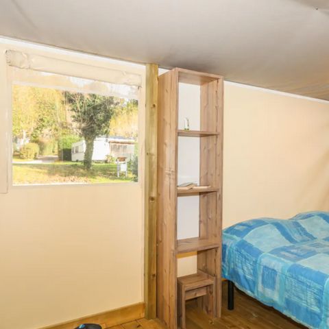 MOBILHEIM 4 Personen - Eco Lodge Standard PMR 25m² - 2 Zimmer, ohne Sanitäranlagen + Terrasse