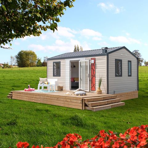 Mobilheim 2 Personen - Confort 20m² - 1 Zimmer + integrierte Terrasse