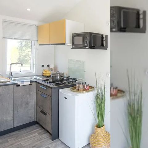 BUNGALOW 2 personnes - Confort 20m² - 1 chambre + terrasse intégrée