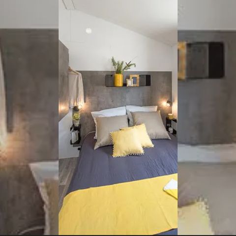 Mobilheim 2 Personen - Confort 20m² - 1 Zimmer + integrierte Terrasse