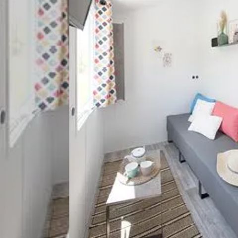 Mobilheim 2 Personen - Confort 20m² - 1 Zimmer + integrierte Terrasse