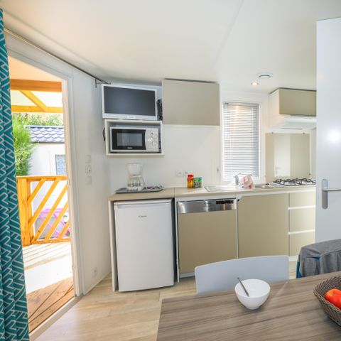 MOBILHOME 4 personnes - Mobil-home Loggia Confort 30m² - 2 chambres + TV + terrasse