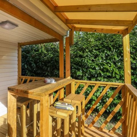 BUNGALOW 4 personnes - Loggia Confort 30m² - 2 chambres + TV + terrasse