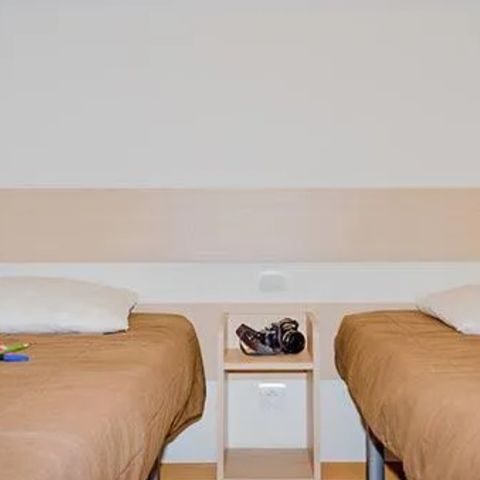 Mobilhome 6 personas - Mobil-home confort 38m² - 3 habitaciones + 2 baños + TV + terraza