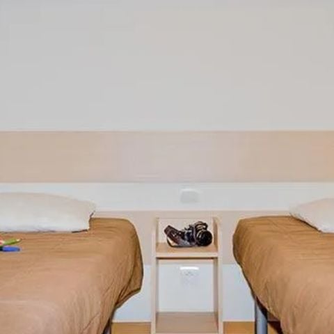 Mobilhome 6 personnes - Mobil-home Confort 38m² - 3 chambres + 2 salles de bain + TV + terrasse