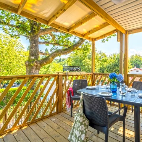 CASA MOBILE 5 persone - Mobil-home Select TV LV Plancha - 2 camere da letto - 4 adulti + 1 bambino - 12