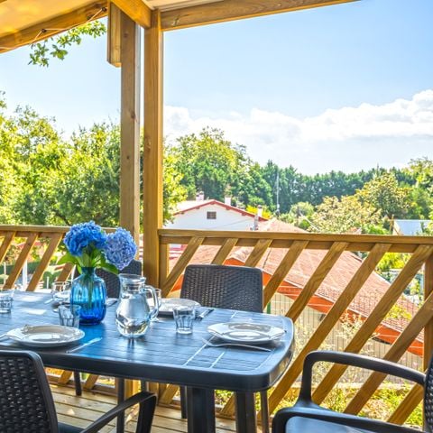 MOBILHOME 5 personnes - Mobil-home Select TV LV Plancha - 2 chb - 4 ad + 1 enf - 12 