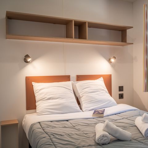 Stacaravan 5 personen - Stacaravan Select TV LV Plancha - 2 sl.k. - 4 volwassenen + 1 kind - 12