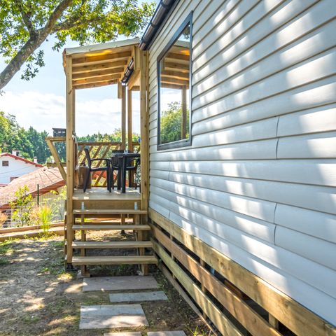 BUNGALOW 5 personnes - Mobil-home Select TV LV Plancha - 2 chb - 4 ad + 1 enf - 12 