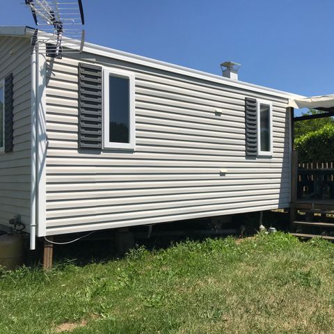 Mobilheim 6 personen - M5 M8 Malaga 2012 - überdachte Eckterrasse