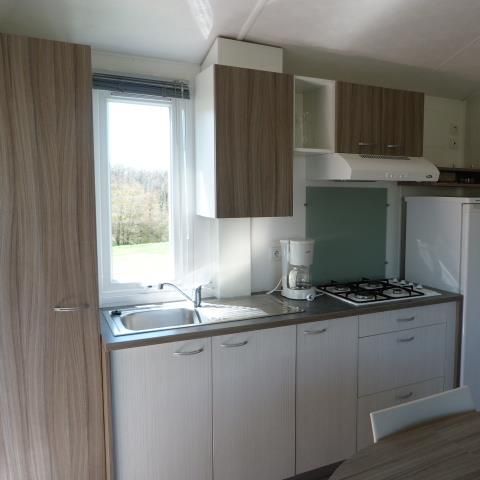 MOBILE HOME 6 people - M5 M8 Malaga 2012 - covered corner terrace