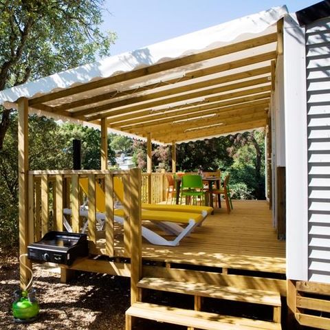 Stacaravan 6 personen - Premium - 3 slaapkamers - 6 personen