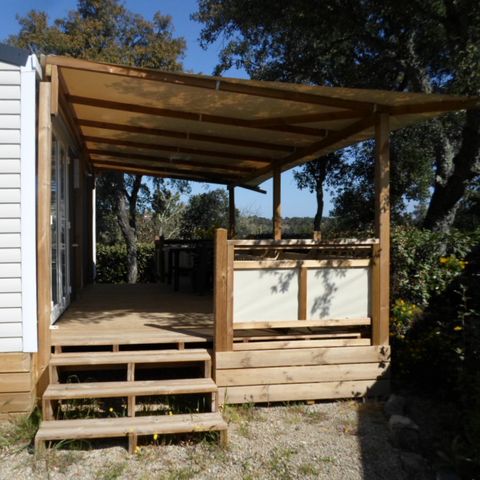 MOBILHOME 4 personnes - Privilège B - 2 chambres - 27/29m²